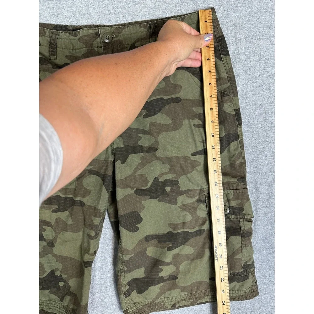 Buffalo David Bitton Camo‎ Cargo Shorts Mens 36 12